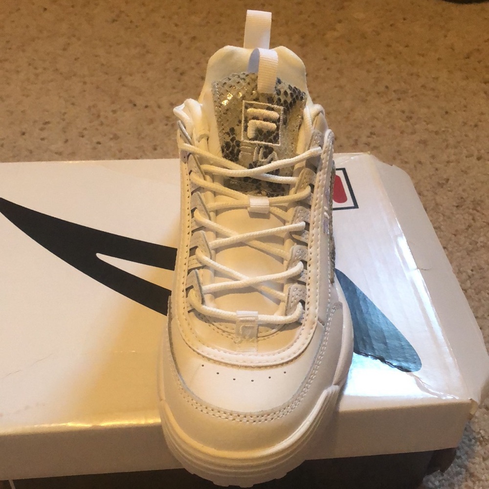 Women’s Disruptor ll snake Fila Sneakers - Picture 3 of 8